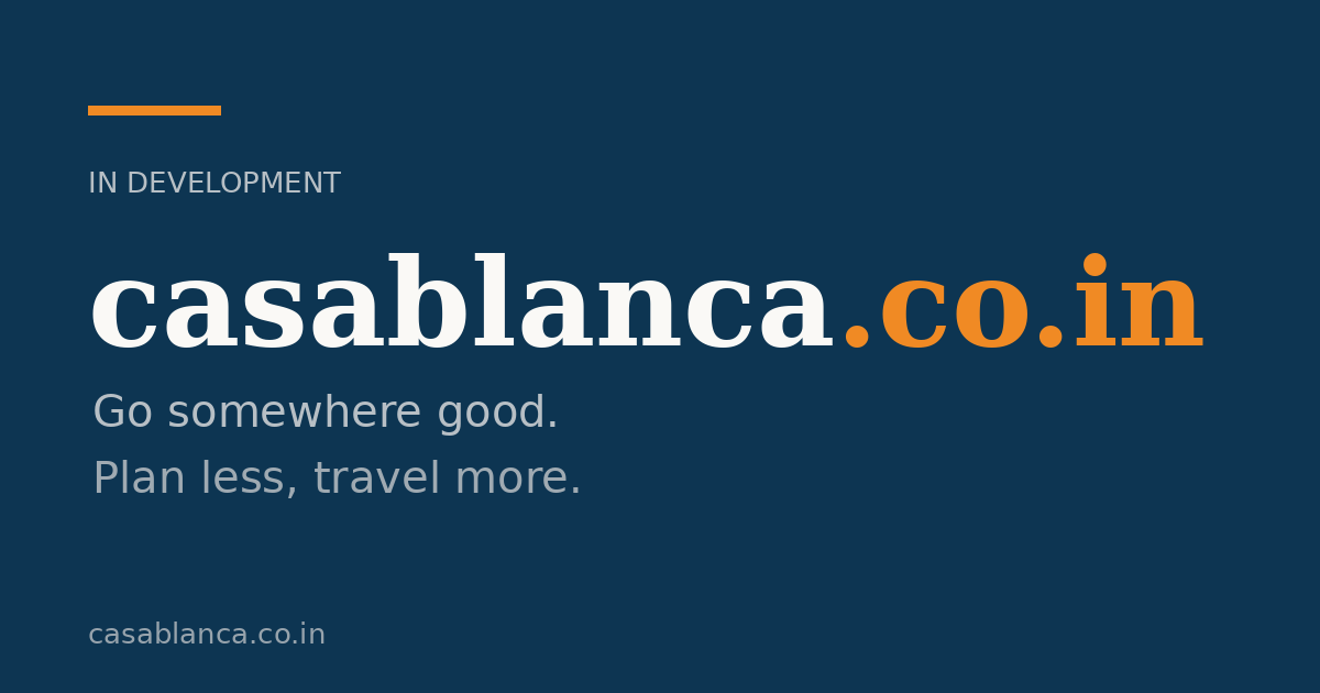 Link preview image for casablanca.co.in